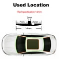 thumbnail image 4 of Windshield Car Sealing Strip 1.4Cmx5M 1Pc Leakproof Protector Rear Window Trim Dustproof Insulation Roof Rubber, 4 of 8