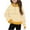 Yellow, variant on JTSRKL Cute Kids Girls Striped T-Shirts Spring Fashion Long Sleeve Casual Half Zip up Stand Collar Pullover Tops Loose Lightweight Comfy Workout Tees Sweatshirt with Pockets Pink 5-6 Years