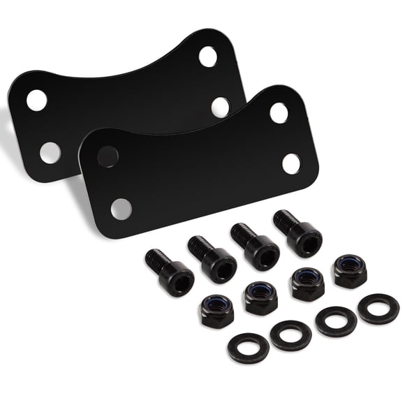 WOWTK Front 21" Wheel Fender Risers Lift Brackets fits for Harley Touring Electra Glide Road Glide Road King Street Glide Models 2014-2024
