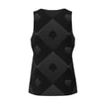 thumbnail image 5 of Gaeub Black Poker Men's Athletic Tank Top, Workout Sleeveless Shirts, Running Tank Tops for Gym, Running, Training - XX-Large, 5 of 9