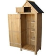 thumbnail image 4 of OverPatio 70 inch Fir wood  Wooden Lockers with Single Door Natural wood color, 4 of 10