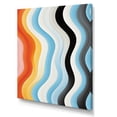 thumbnail image 2 of Designart "Delirium of Straight Lines in Op Art I" Abstract Wall Decor, 2 of 5