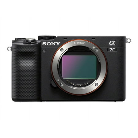 Sony - Alpha 7C Full-frame Mirrorless Camera - Black
