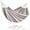 Coffee Stripes, variant on PETGLE Extra Large Double Hanging Hammock for Camping, Hammocks for Outside 2 Person Heavy Duty, Dark Gray with Tassels