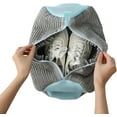 thumbnail image 5 of 2PCS Shoe Washing Machine Bag, Laundry Shoe Bag for Washer and Dryer, Reusable Shoe Cleaning Laundry Bag for Sneakers, Fits All Shoe Types & Sizes (Grey), 5 of 13