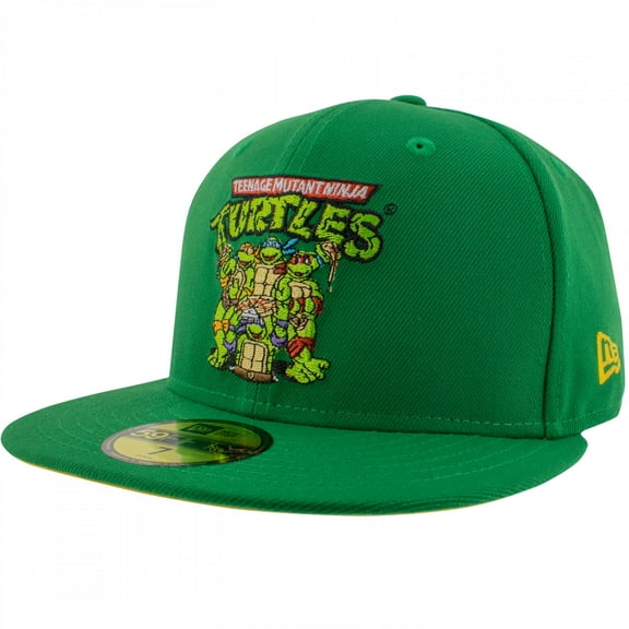 Teenage Mutant Ninja Turtles Group Logo New Era 59Fifty Fitted Hat-7 1/8 Fitted