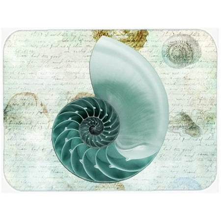 

Carolines Treasures Shells Glass Cutting Board Large