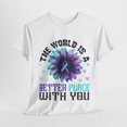 thumbnail image 3 of Better Place Suicide Prevention Awareness Teal Purple Shirt ID-0628-6LYC, 3 of 8