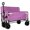 Purple, variant on Purple 3-in-1 Convertible Folding Wagon 500LBS 180L All-Terrain Wheels Bench Seat Storage