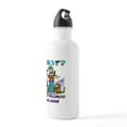 thumbnail image 3 of CafePress - Too Many Pets ? Stainless Water Bottle 1 - Stainless Steel Water Bottle, Sports Bottle, 1.0L, 3 of 5