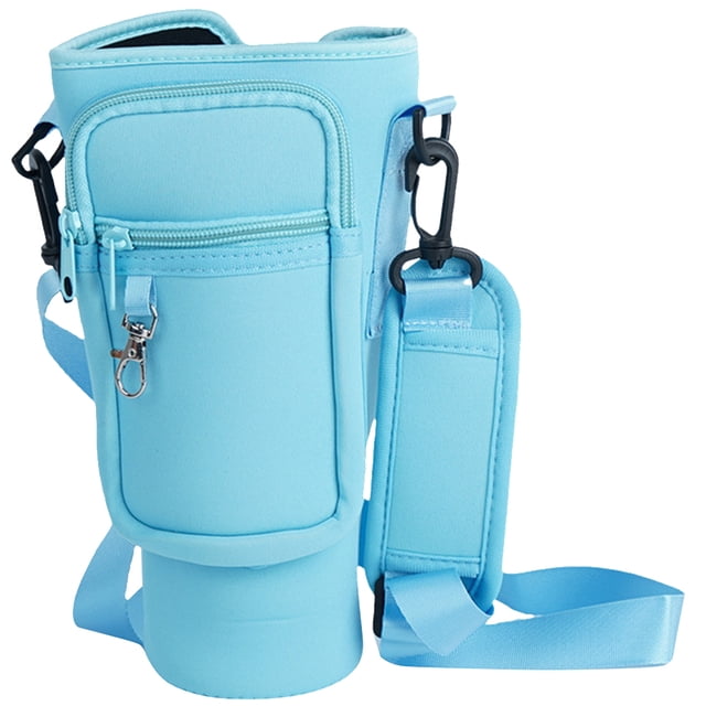 Portadora Botella Neopreno Funda para Botella para 40 Oz (azul Cielo)