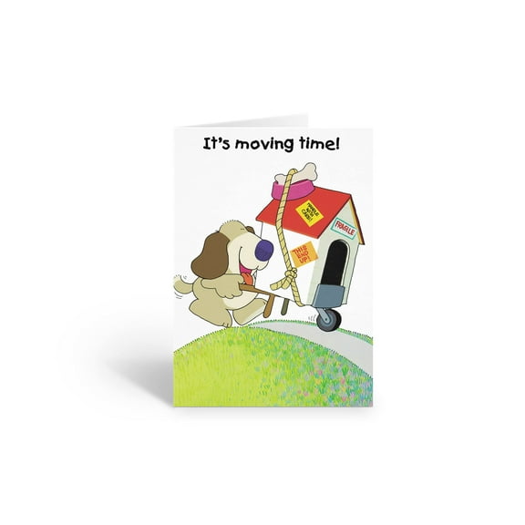 Stonehouse Collection Moving Announcement Greeting Cards, Funny New Address Moving Card, Chang of Address, USA Made