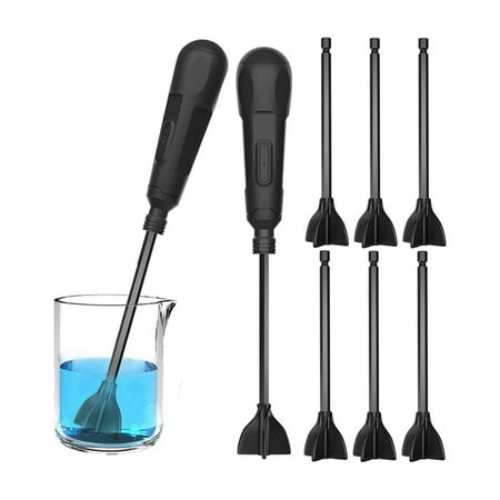 

Resin Mixer with 7 Pcs Paddles Epoxy Mixer for Minimize for Drill Resin Stirrer Paddles for Silicone Mixing