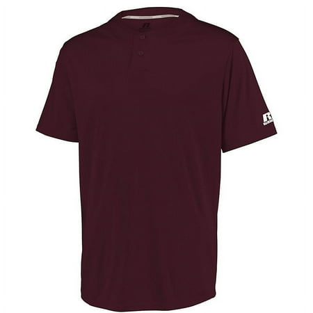 Russell Men's Performance Two-Button Solid Jersey - 3R7X2M