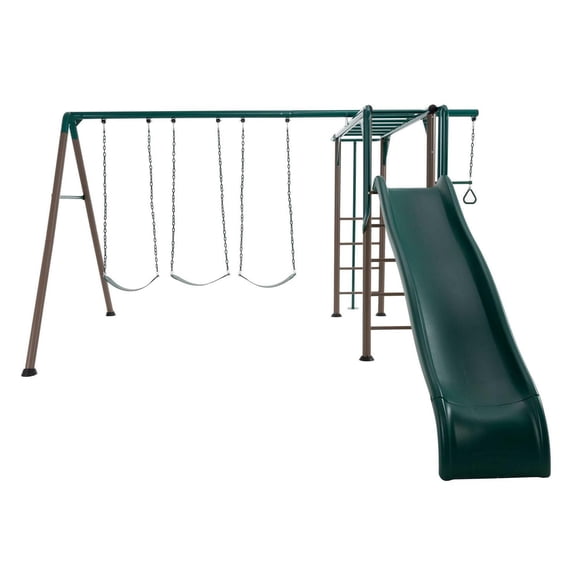 LIFETIME Outdoor Play Monkey Bar Adventure Swingset