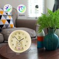 thumbnail image 3 of Rveil Enfant Garon Fille,Reveil Enfant Analogique,Silencieux sans tic-tac Rveil,Petit Rveil Quartz De Voyage Lger,avec Snooze Et Lumire, Piles,Rveil, 3 of 5