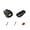 2 holes, variant on Multiple Hole Waterproof Electrical Plugs Connector with Fast Attach Designs Wire Terminals Connector for Easy Installation