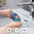 thumbnail image 5 of Polyester Long Towel Multi-Size Water Absorption Good Bright Fluffy Soft For Bathroom Swimming Pool Beach Outdoor Travel Silver Tie Dye Vibrant Colors And Swirling Patterns, 5 of 8