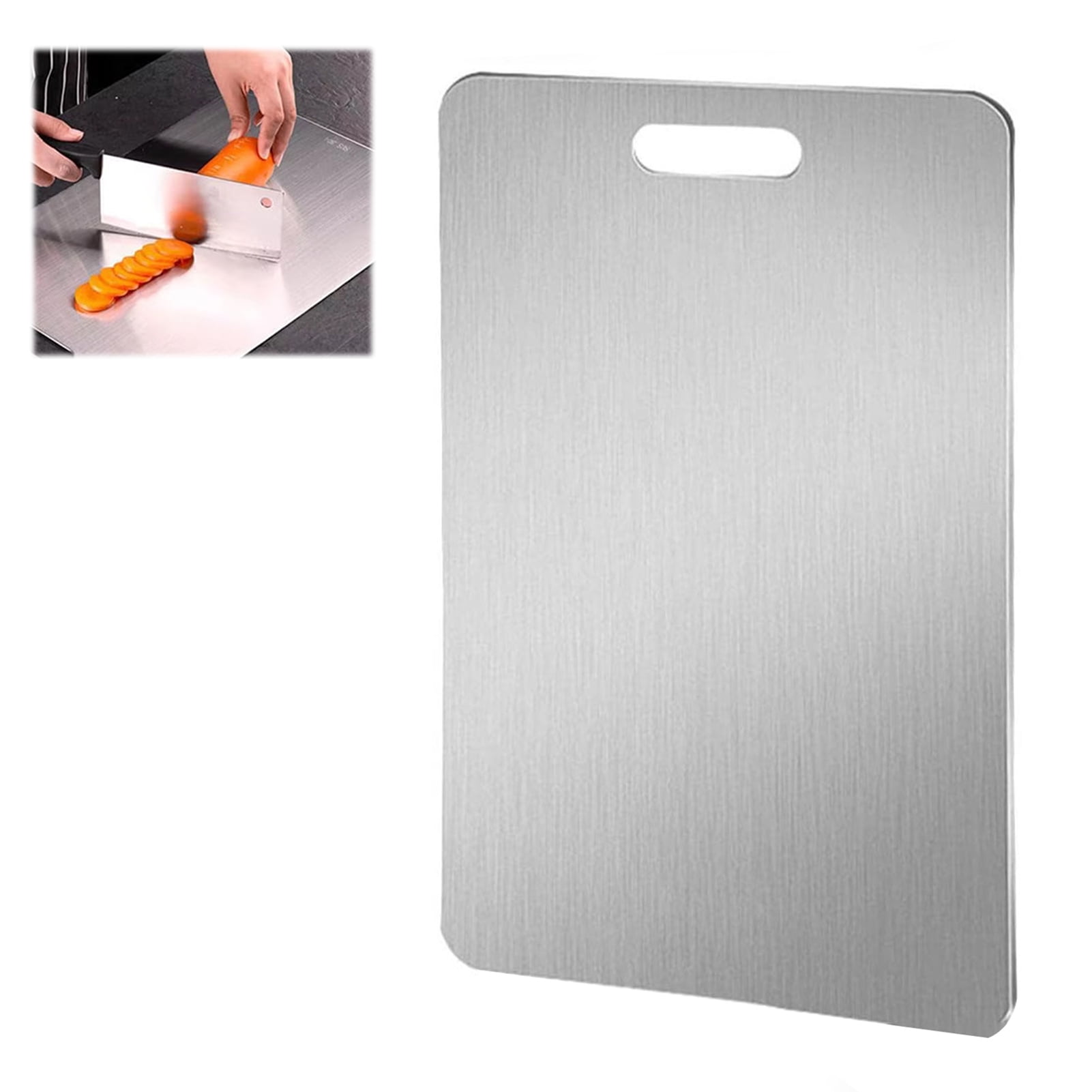 OIUR Titanium Cutting Board for Kitchen Meat Vegetable Cutting Board Double Sided Cutting Mat Titanium Kitchen Accessory