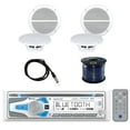 thumbnail image 1 of Dual Electronics Single-DIN Marine CD AM/FM Bluetooth Receiver W/ Enrock Marine Dual Weather-Resistant Marine Speakers 60W 2-Pairs, Enrock Audio Marine 50 Foot 16G Speaker Wire & Enrock Marine Antenna, 1 of 5