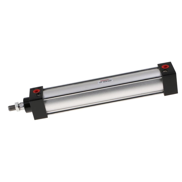 Cilindro de Aire Neumático Sharpla SC40x200 de Varilla Simple 200 mm 1PCS