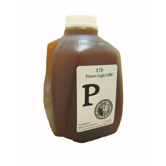 Pilsen Light LME (3 lb), Case of 3 - Briess Unhopped Pilsen Light Liquid Malt...