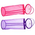 thumbnail image 4 of GOOHOCHY Bolsa de almacenamiento de hilo (2 unidades): bolsa de malla para tejer, organizador portátil de bolas de hilo redondas, contenedor de almacenamiento de lana para accesorios de costura y, 4 of 8