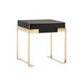 thumbnail image 2 of Modrest Rothsay - Modern Wenge + Gold Nightstand, 2 of 5