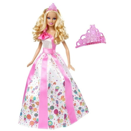 Barbie Princess Happy Birthday Doll with Tiara
