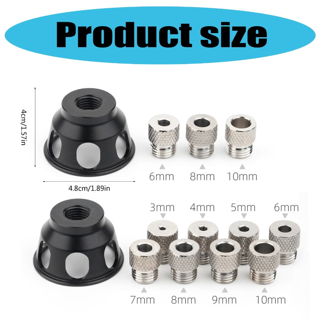 Aluminum Hole Puncher Locator Jig Centering Drill Guide Hinged Hole Opener