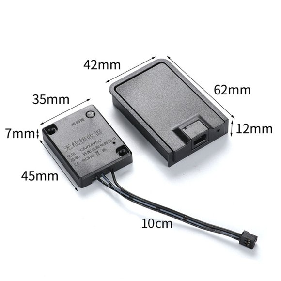 Contactless Smart Switch With Infrared Motion Sensor For Cabinets & Wardrobes - Door touch/hand sweep sensor switch++receiver