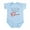 Sky Blue, variant on CafePress - Proof Mommy Liked Guitarist P Infant Bodysuit - Baby Light Bodysuit, Size Newborn - 24 Months