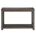 thumbnail image 3 of Steve Silver Dexter Distressed Driftwood Wood and Metal Sofa Table, 3 of 4