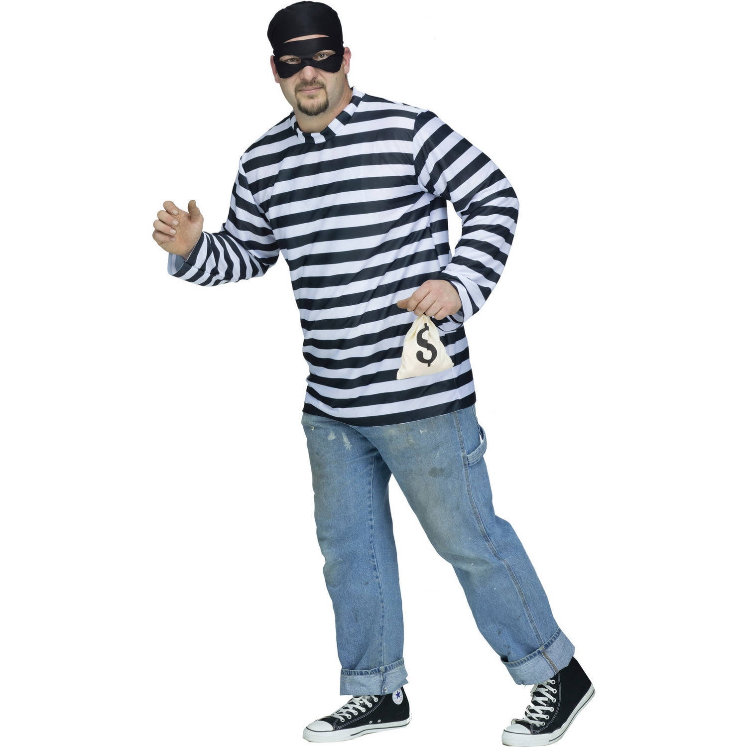 Burglar Men�s Adult Halloween Costume