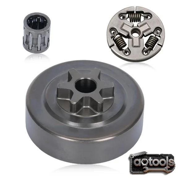 3/8'-6T Clutch Drum with Bearing Clutch Assembly for Echo CS-310 352 Chainsaw