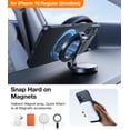 thumbnail image 4 of Funda de teléfono TORRAS Magnetic Slim-Fit para iPhone 16 de 6.1 pulgadas, 4 of 6