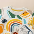 thumbnail image 6 of yocbz Toddler Sweatshirt Girls Baby Toddler Girl Sweatshirt Long Sleeve Outfit Newborn Clothes White,Size for 4-5 Years, 6 of 9