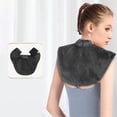 thumbnail image 2 of Weighted Heating Pad Chest Shoulder Wrap Heated Shawl Large Heated Neck Shoulder Wrap Friendly Fast Heating Heating Pads for Back Painn Shoulder Neck Women Men, 2 of 2