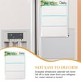 thumbnail image 2 of Jiyike Practical Fridge Calendar Dry Erase White Board Fridge Mount Planner White Board for Daily Use, 2 of 11