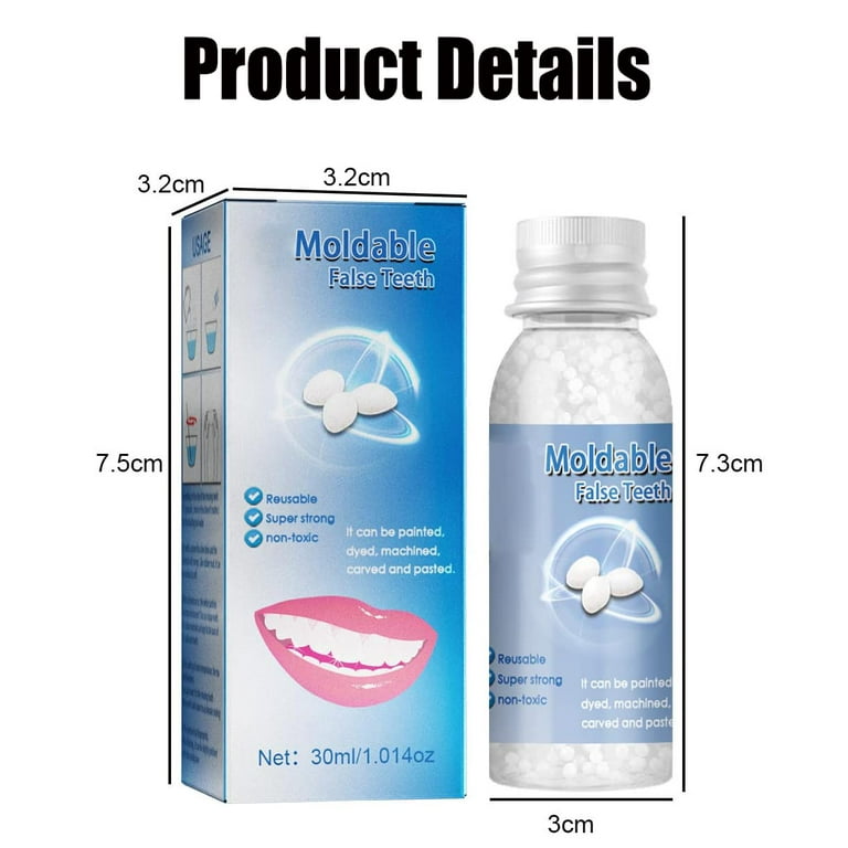 Cheap Moldable False Teeth, Temporary Tooth Repair Kit For Filling The  Missing Broken Tooth And Gaps, M