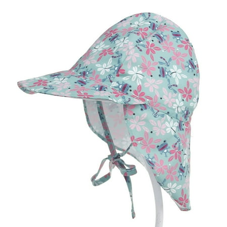 

nsendm Kid s Cartoon Sun Hat Wide Brim UPF 50+ Hat For Toddler Boys Girls Adjustable Bucket Hat Little Boys Caps And Hats Hat C 54