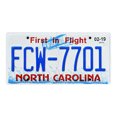 thumbnail image 1 of Placa Metal Vintage Carolina Del Norte Pintura Hierro Rectangular Pared 30 X 15 Cm, 1 of 9