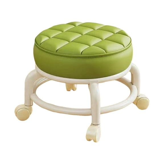 jicheng Low Roller Seat 360 Swivel Small Chair Comfortable Garage Shop Rolling Stool