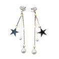 thumbnail image 5 of 1 Pair Stylish Drop Earrings Heart Korean Style Zricon Clip----16--Product code 66513 16, 5 of 5