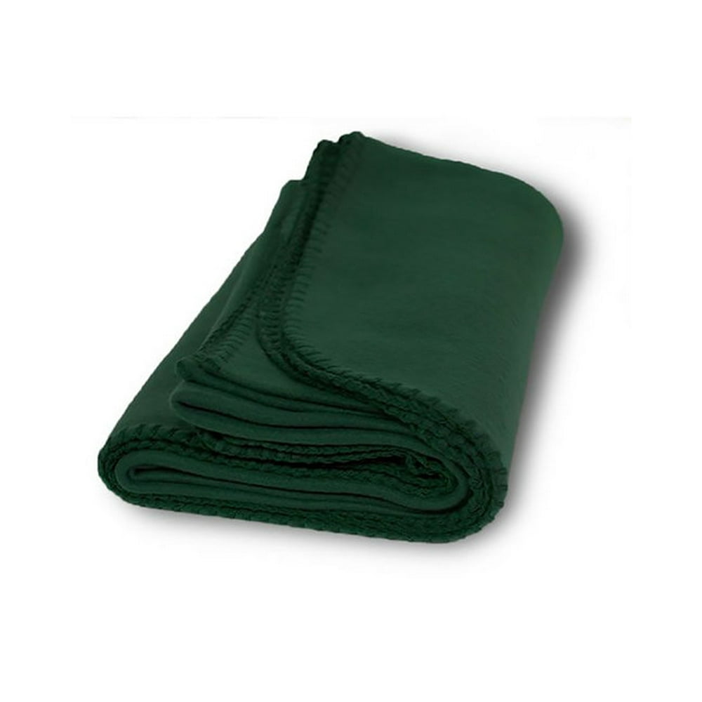 Value Fleece Blanket FOREST GREEN OS