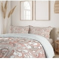 thumbnail image 6 of Ambesonne Underwater Duvet Cover Sets, Octopus Tentacles Ocean, 2-King, Pale Salmon Coral, 6 of 7