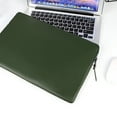 thumbnail image 3 of Funda para computadora portátil PU Tablet Funda blanda Funda protectora Cremallera Bolsa de transporte - Verde (con bolsa pequeña) Zhivalor CPB-SSW2230-1, 3 of 6