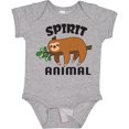 thumbnail image 3 of Inktastic My Spirit Animal is a Sloth with Sloth Illustration Boys or Girls Baby Bodysuit, 3 of 5