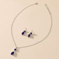 thumbnail image 5 of Fiudx Conjunto de Collar, Pulsera y Pendientes con Perlas y Diamantes para Mujer, Colgante y Accesorios, 5 of 5