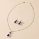 thumbnail image 5 of Señoras diamante perla collar pulsera pendiente conjunto colgante collar accesorios Wmkox8yi sjalhkljlk4900, 5 of 5